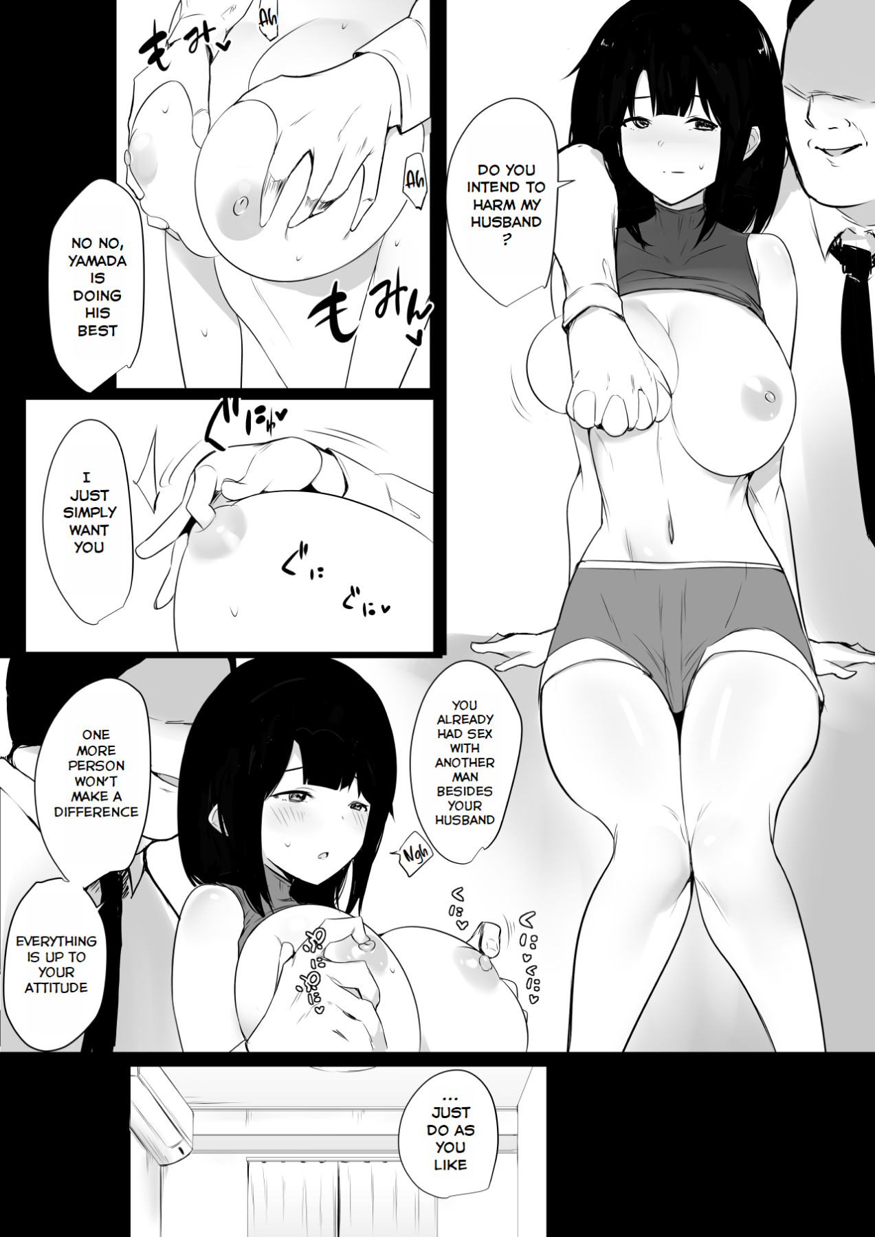 Hentai Manga Comic-I Witnessed The Big Breasted Schoolgirl Who Was Only Nice To Me having Sex With Another Man 4-Read-12